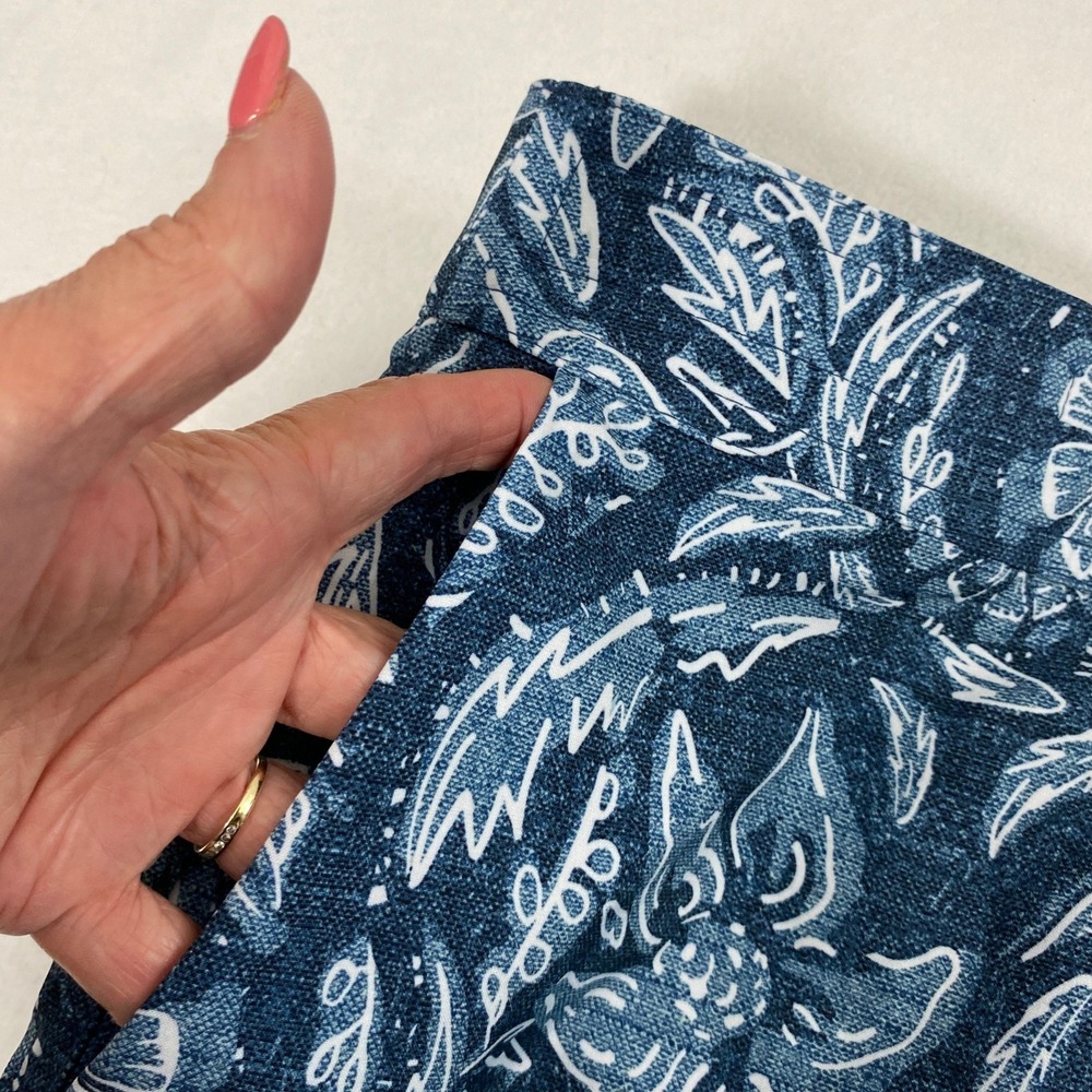 RipSkirt Wrap Skirt Womens Large Blue Floral  Quick Dry Adjustable Beach Resort - Picture 3 of 13
